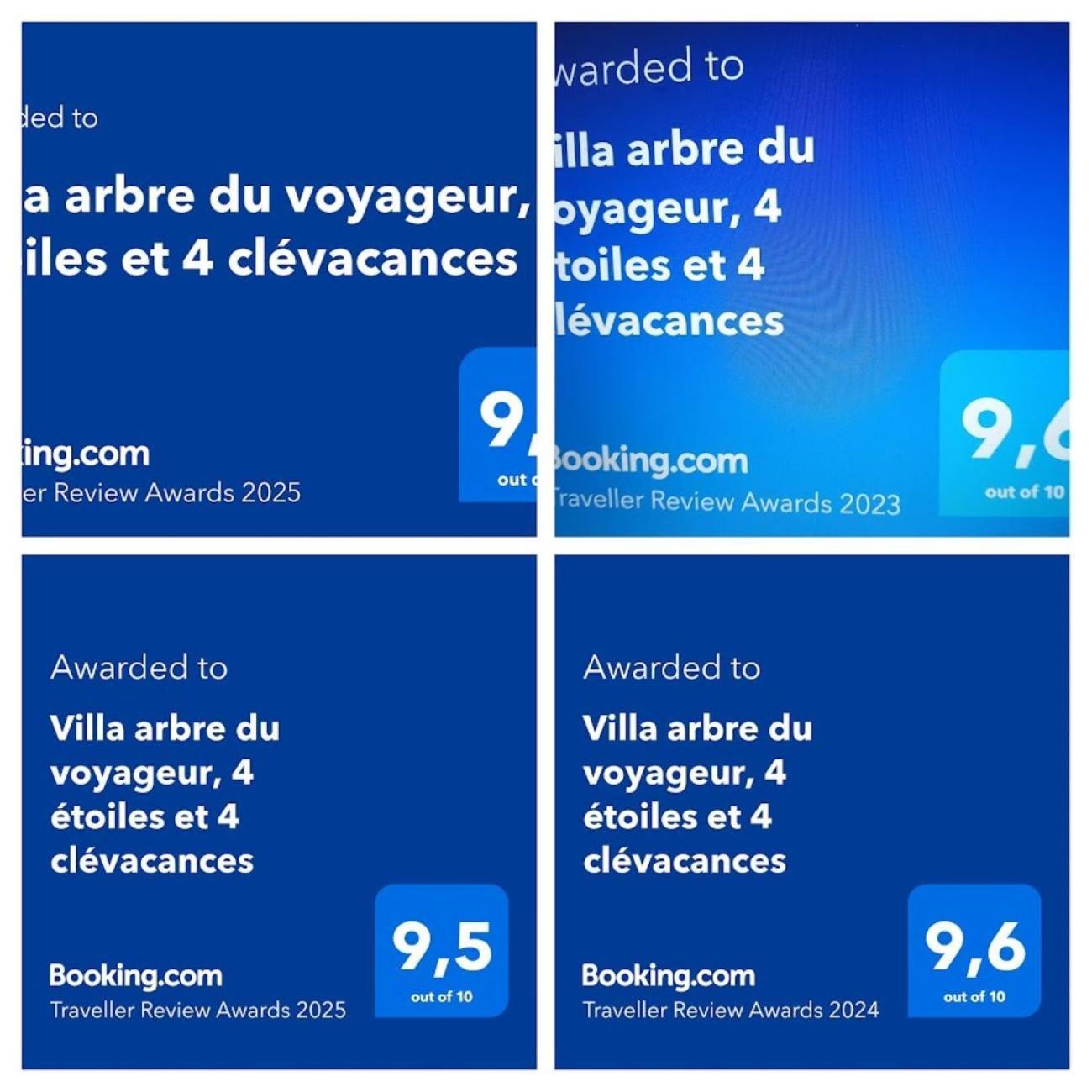 Villa Arbre Du Voyageur, 4 Etoiles Et 4 Clevacances Noël Zewnętrze zdjęcie